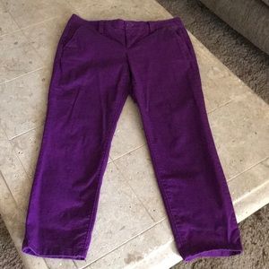 Purple capris!